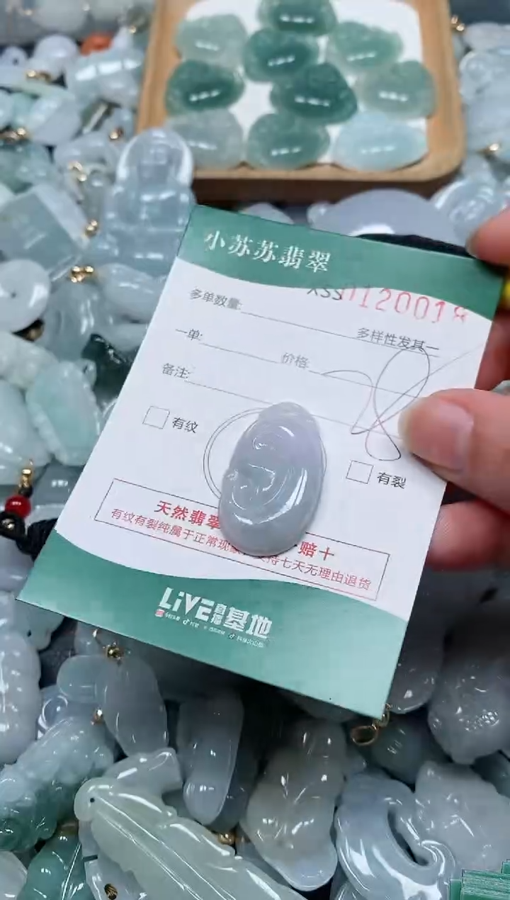 【闪购商品】翡翠颈饰未镶嵌闪购商品0120018