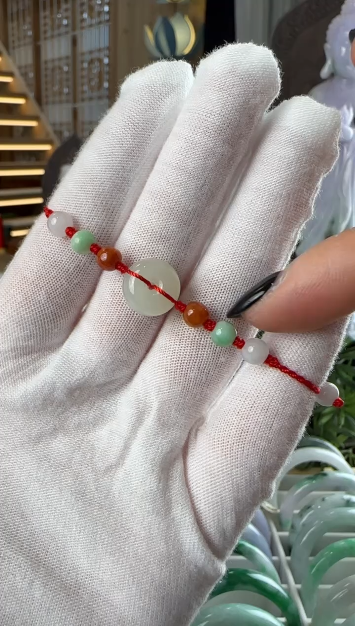 未镶嵌手链和田玉和田玉手绳