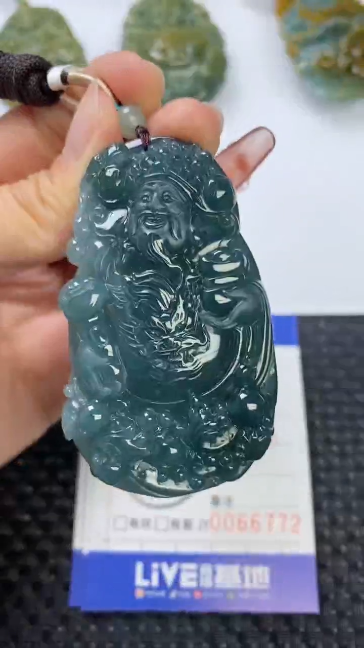 【闪购商品】翡翠颈饰未镶嵌纯天然翡翠A货 