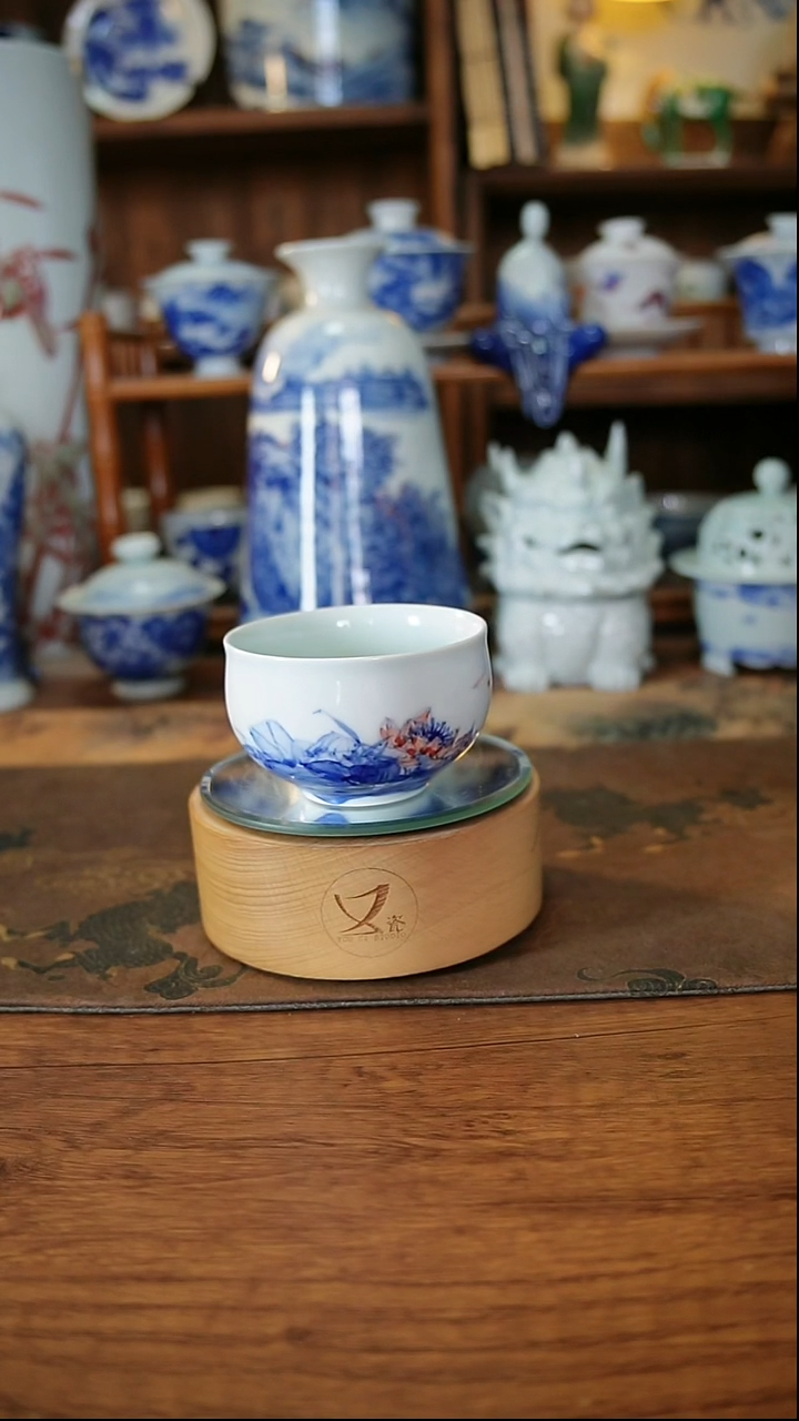 11景德镇手工手绘茶具