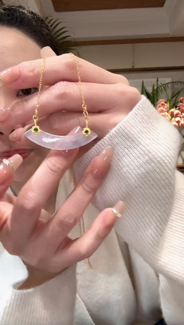 【闪购商品】翡翠颈饰未镶嵌国风