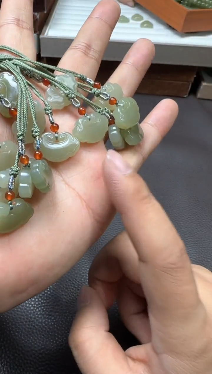 【闪购商品】和田玉【海220】14未镶嵌9002多样性发货拍一发一