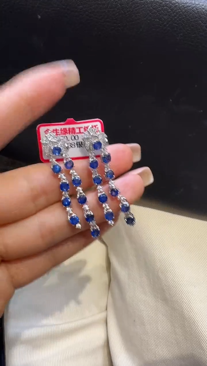 颈饰蓝宝石未镶嵌100719030