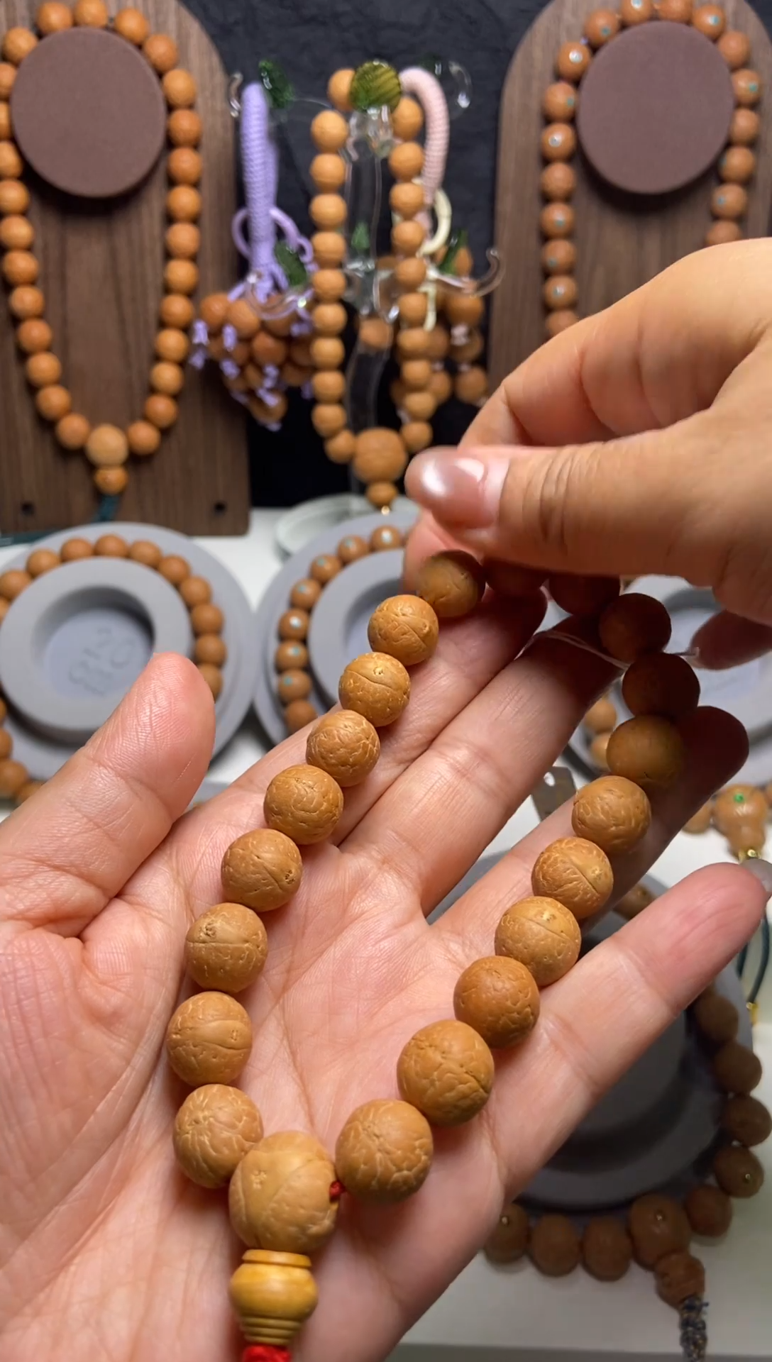 手串凤眼菩提12素串