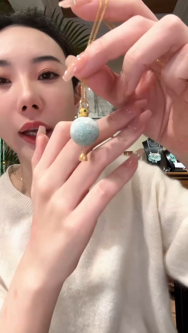 【闪购商品】翡翠颈饰未镶嵌国风