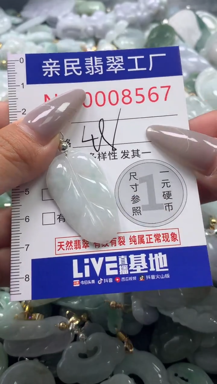 颈饰未镶嵌翡翠8567