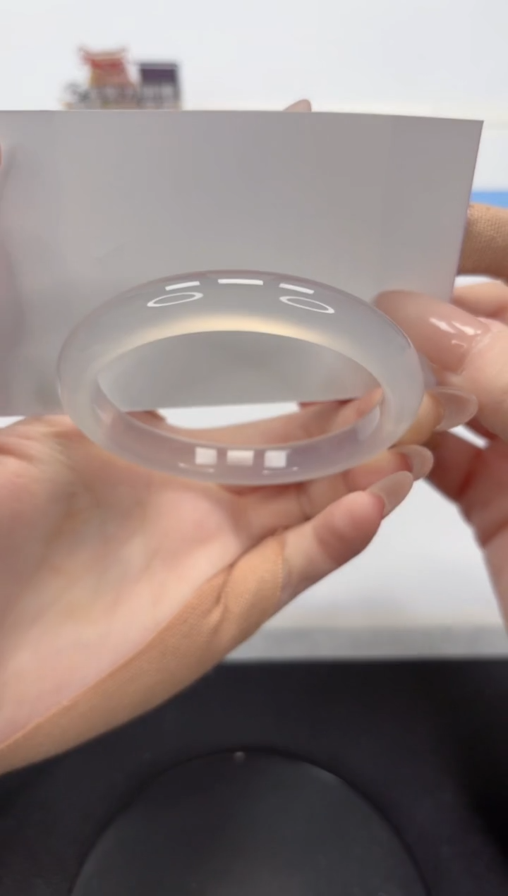 【闪购商品】石英质玉手镯未镶嵌A105-56.7