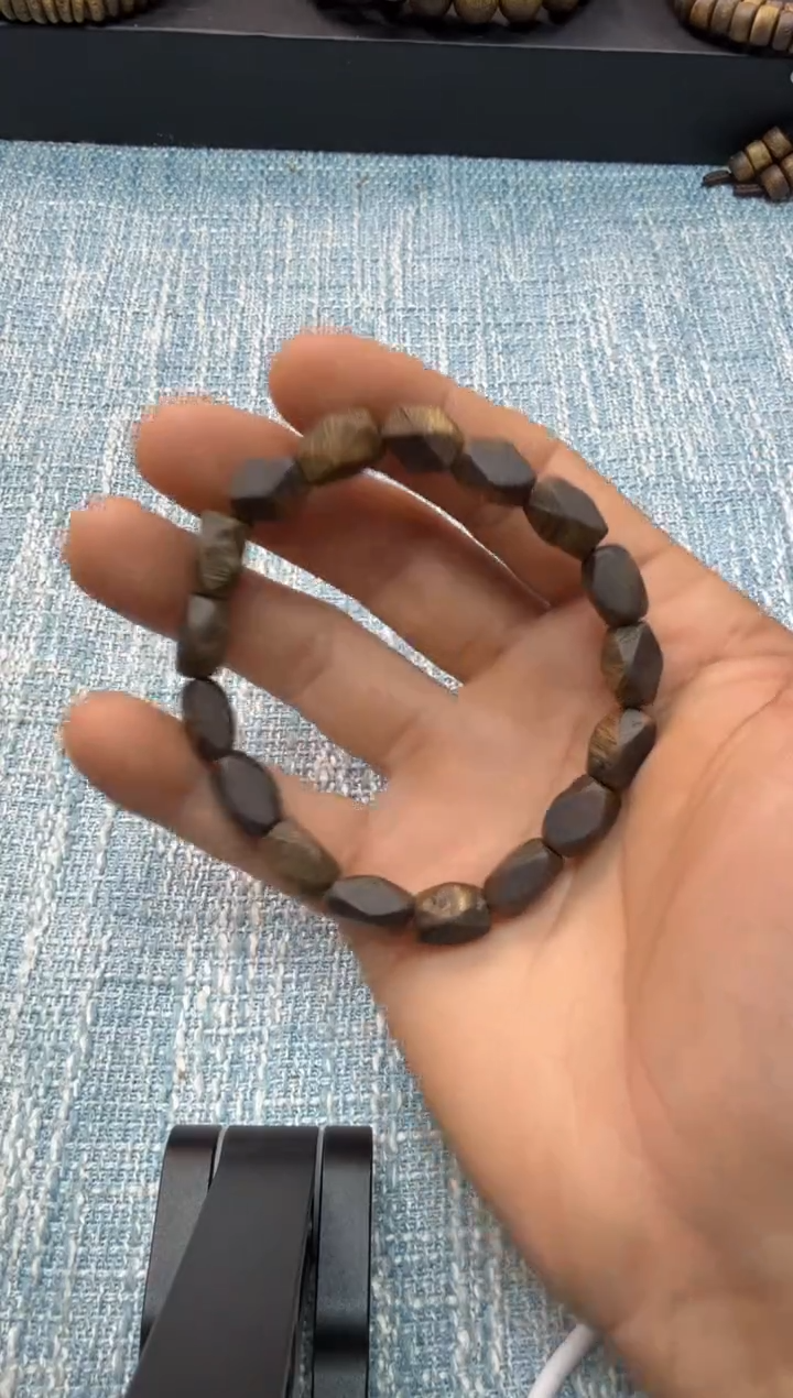 【闪购商品】沉香木手串H1海南乌身单圈