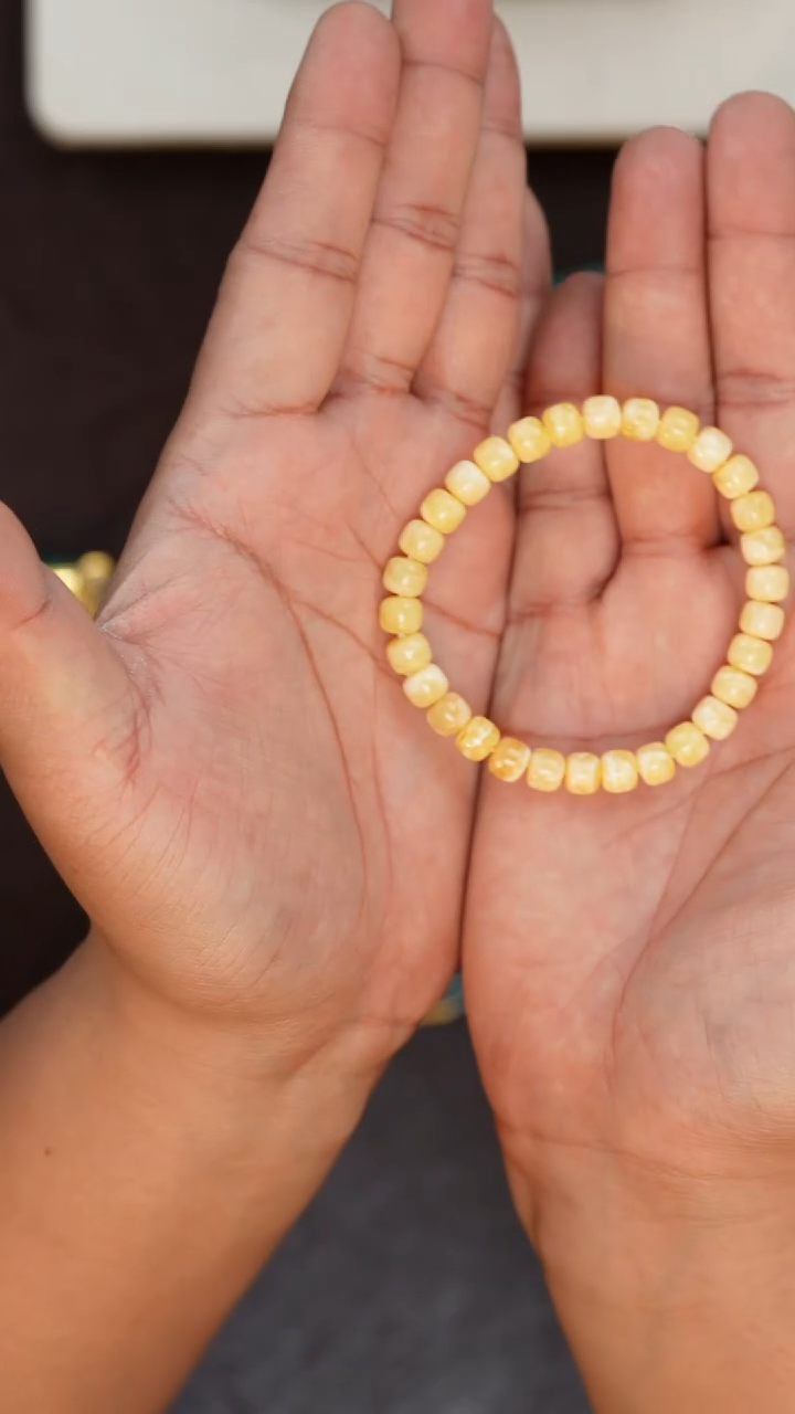 【闪购商品】蜜蜡裸石未镶嵌蜜蜡手串