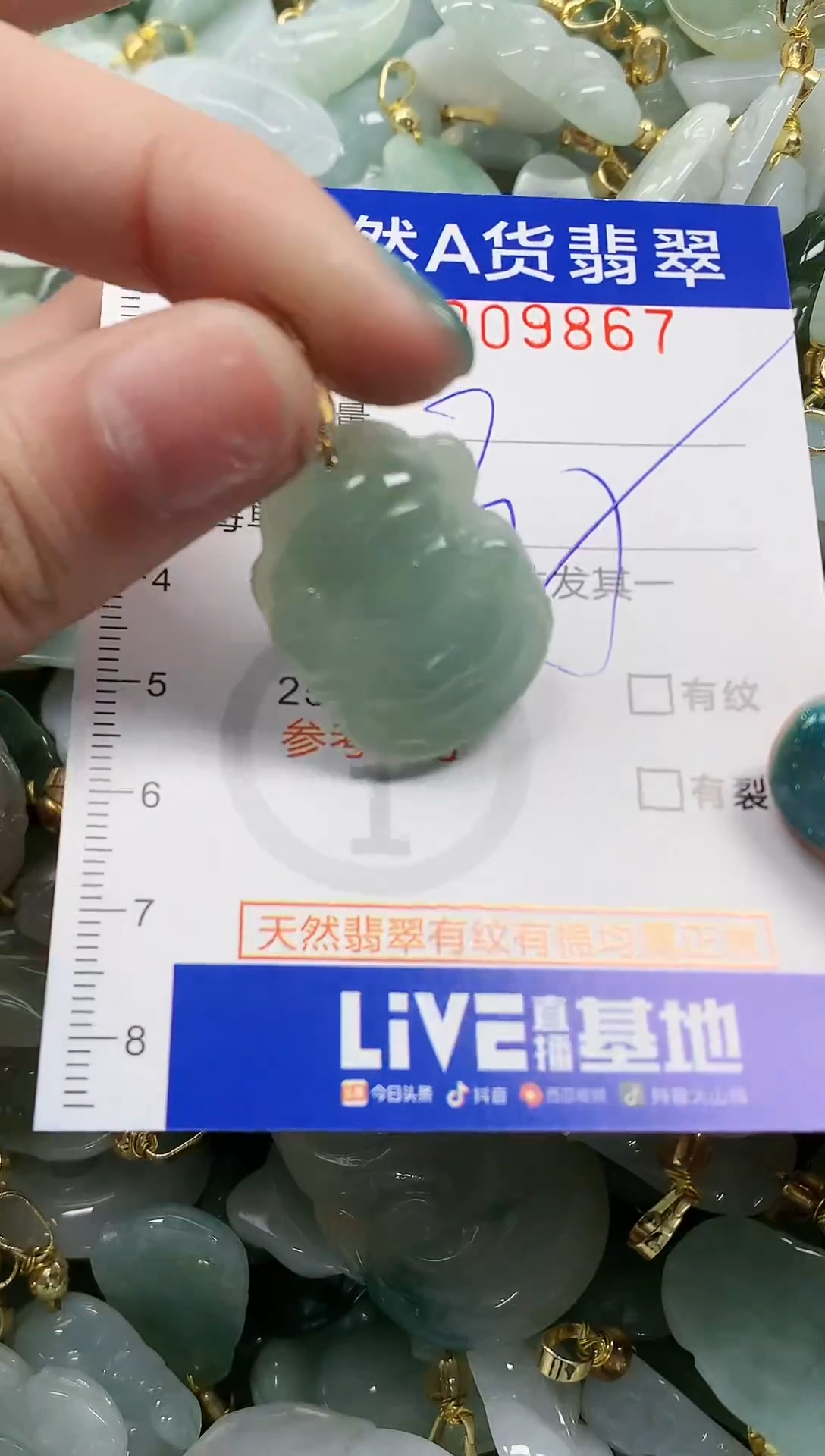 未镶嵌挂件翡翠纯天然a货翡翠
