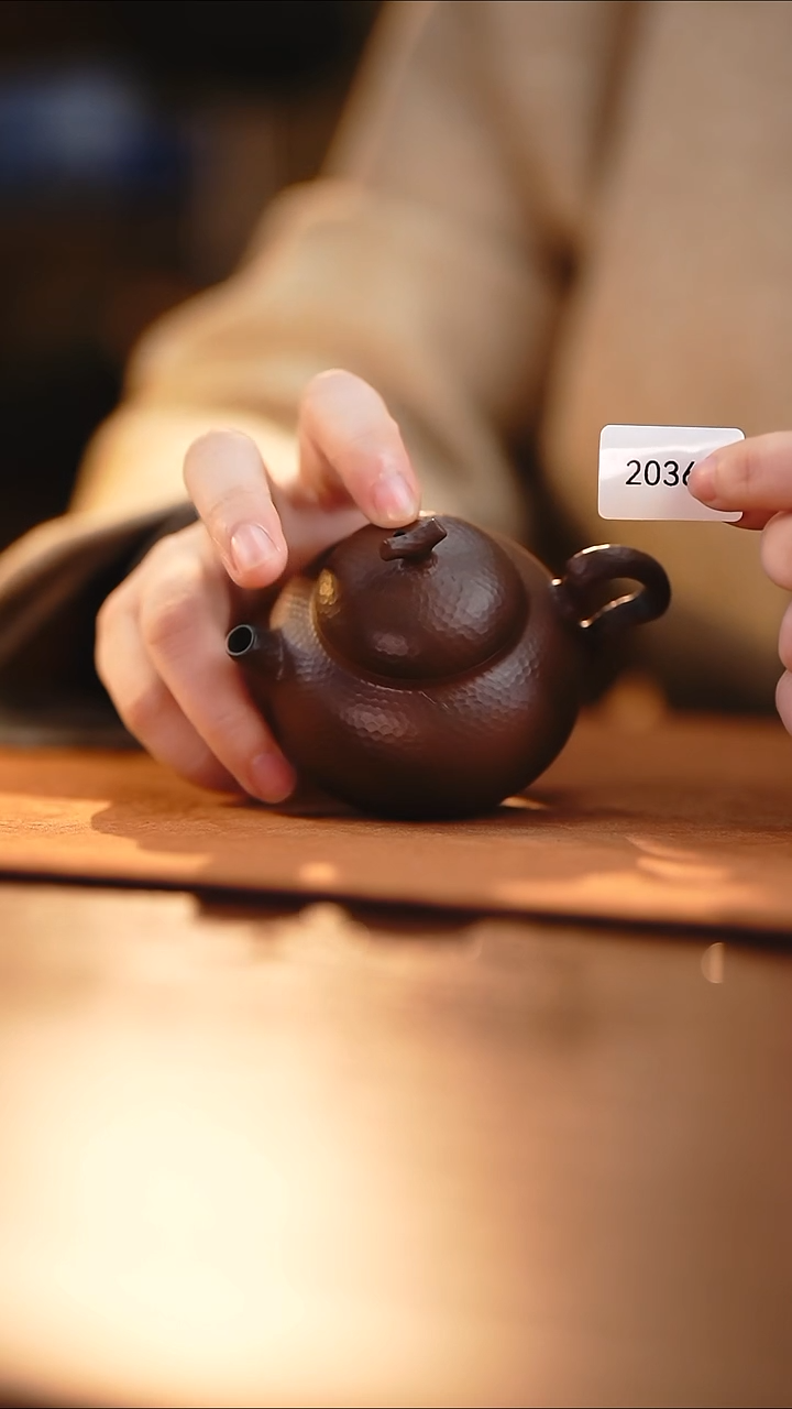 雲梦茶器紫陶茶壶2036