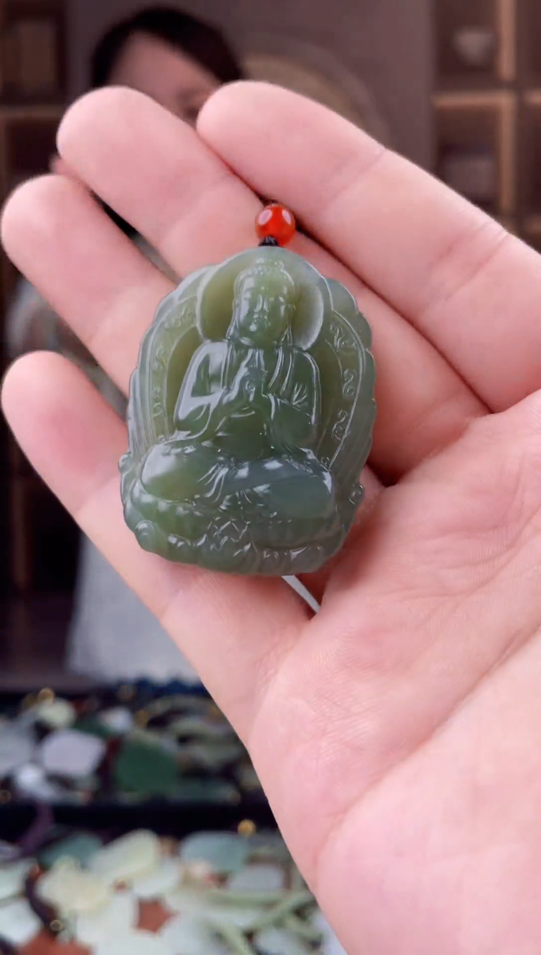 颈饰未镶嵌和田玉拍一发一，多样性发货