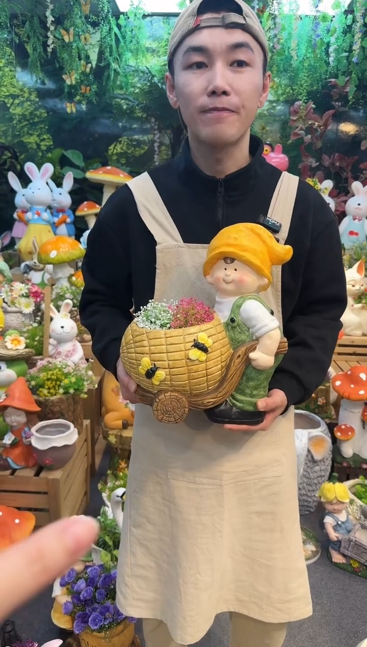 户外花园庭院花盆&00&