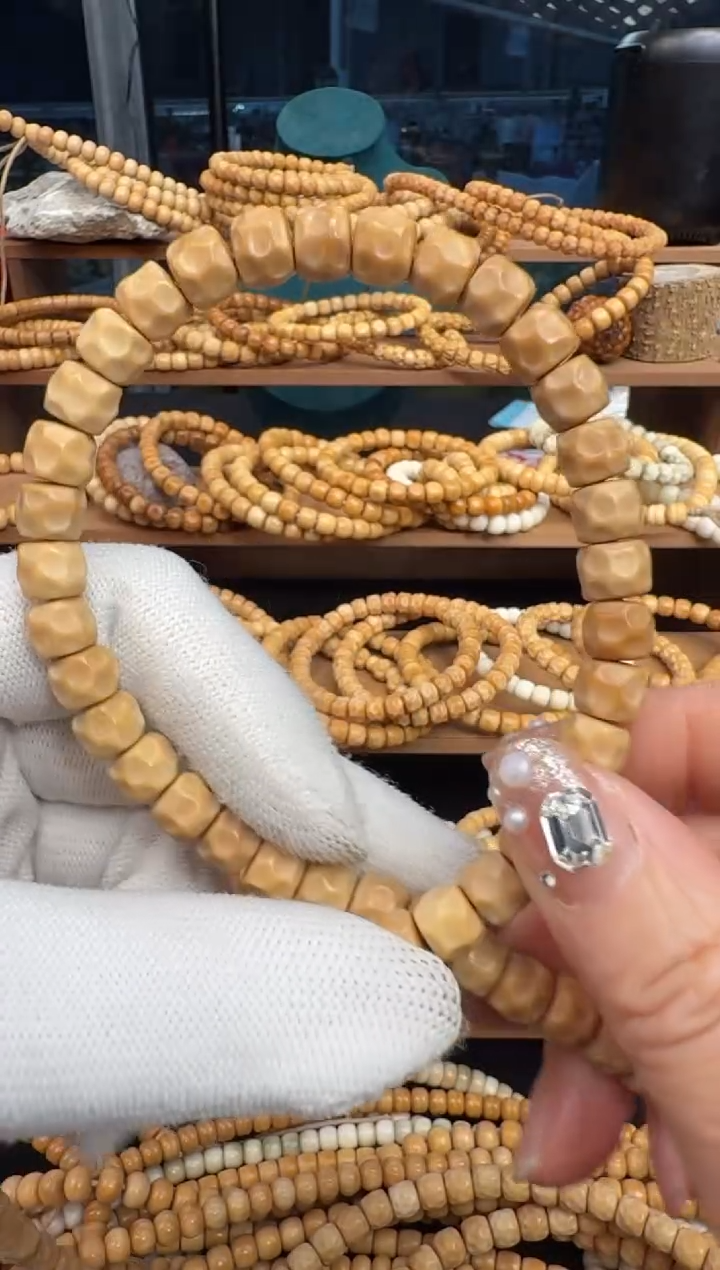 【闪购商品】菩提根/象牙果手串龙脊菩提单圈无相8*7