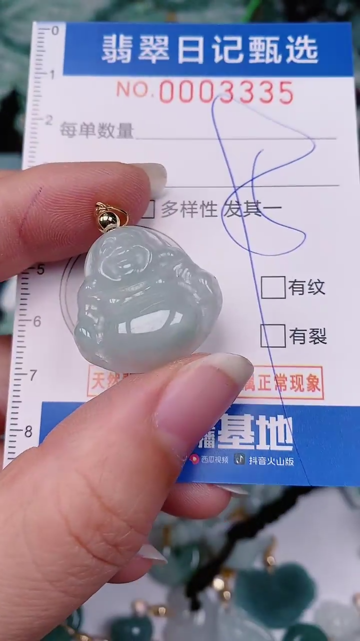 【闪购商品】翡翠颈饰未镶嵌00003335