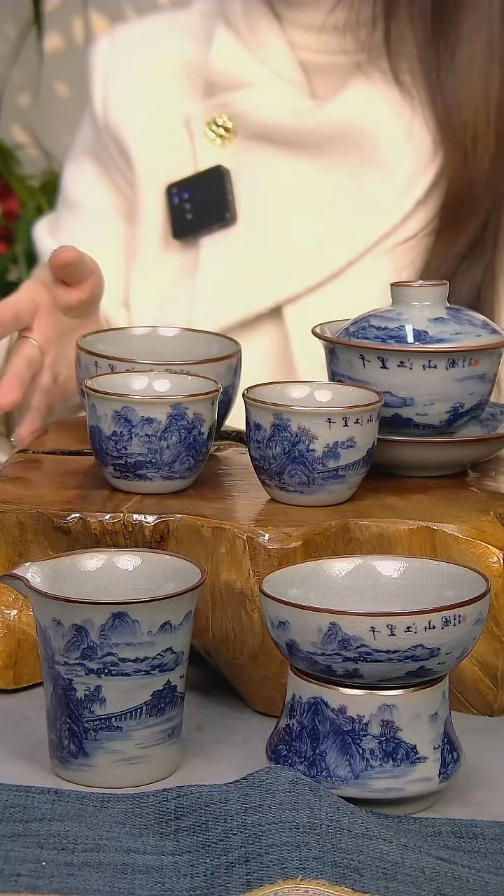 【闪购商品】简装家用款6件套 陶瓷家用茶具系列