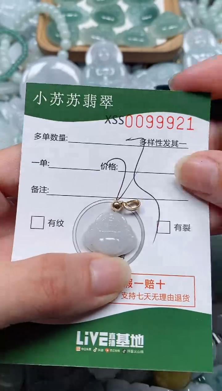 【闪购商品】翡翠颈饰未镶嵌闪购商品0099921