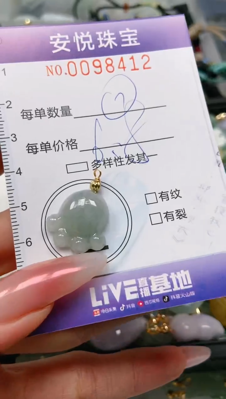 【闪购商品】翡翠颈饰未镶嵌闪购0098412