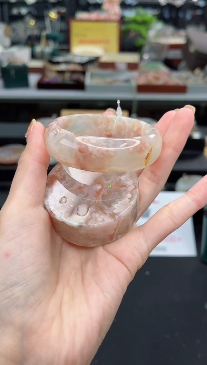 【闪购商品】石英质玉手镯未镶嵌54圈口（赠品镯心）6608102