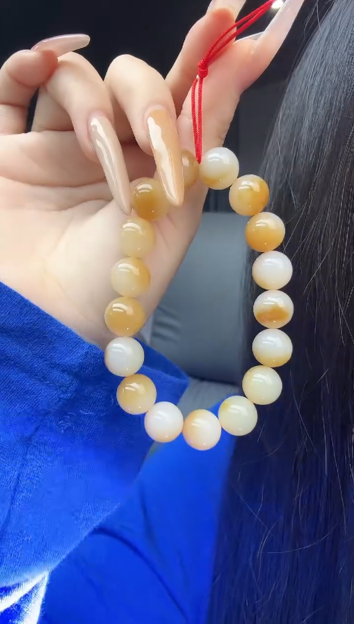 未镶嵌手串和田玉董小姐推荐 多样性发货 拍一发一tb12