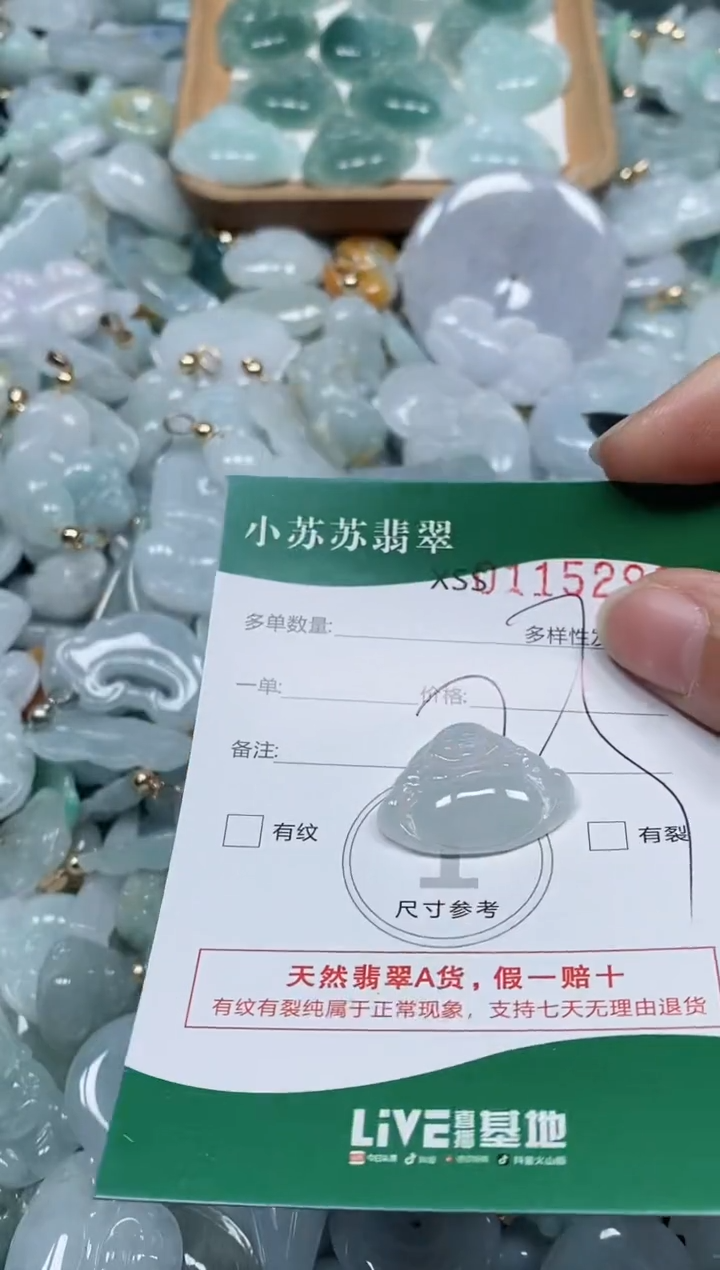 【闪购商品】翡翠颈饰未镶嵌闪购商品0115298