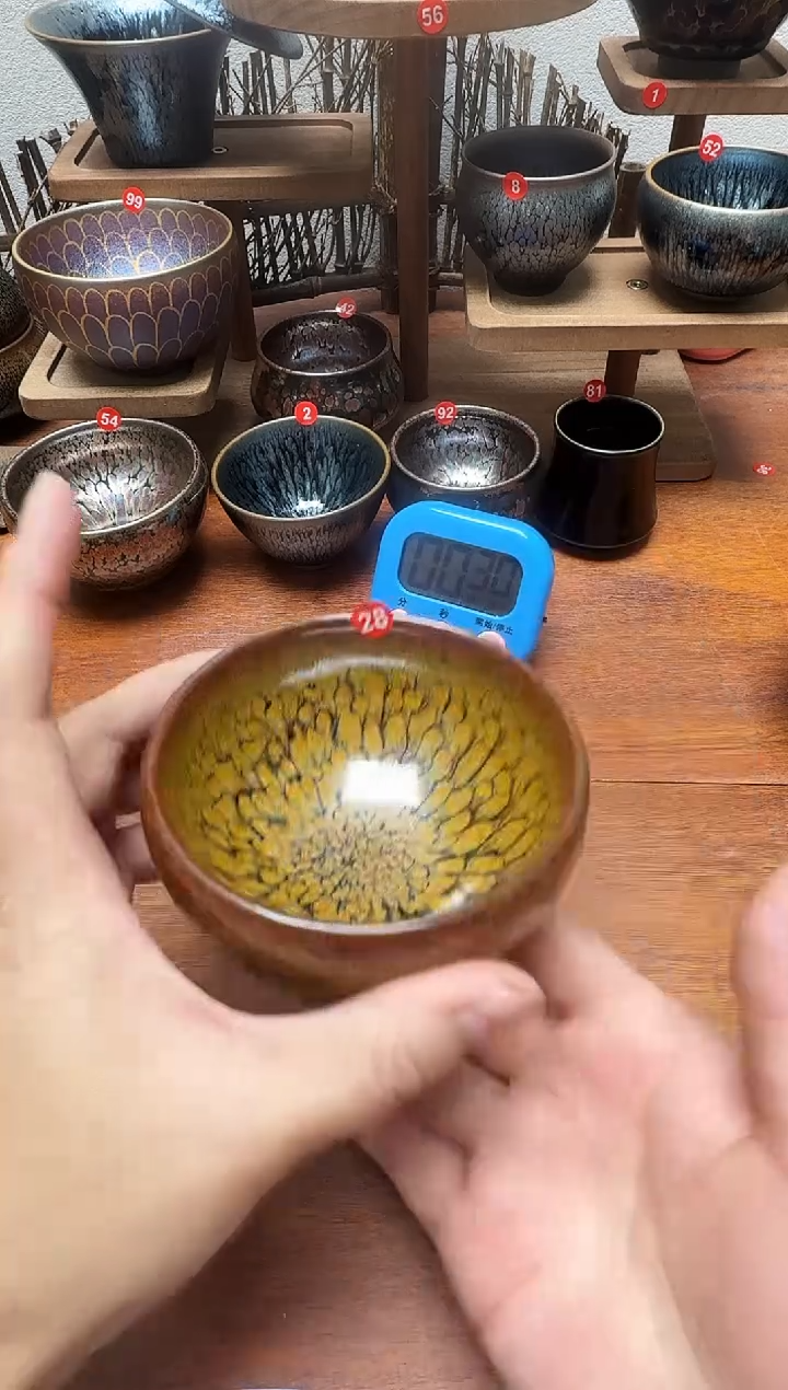 茶盏随*28号建盏工匠茶器