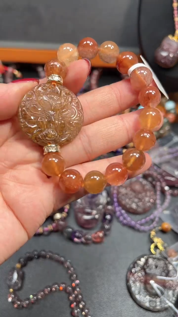 【闪购商品】水晶颈饰未镶嵌【百晶灵儿】天然水晶定制款