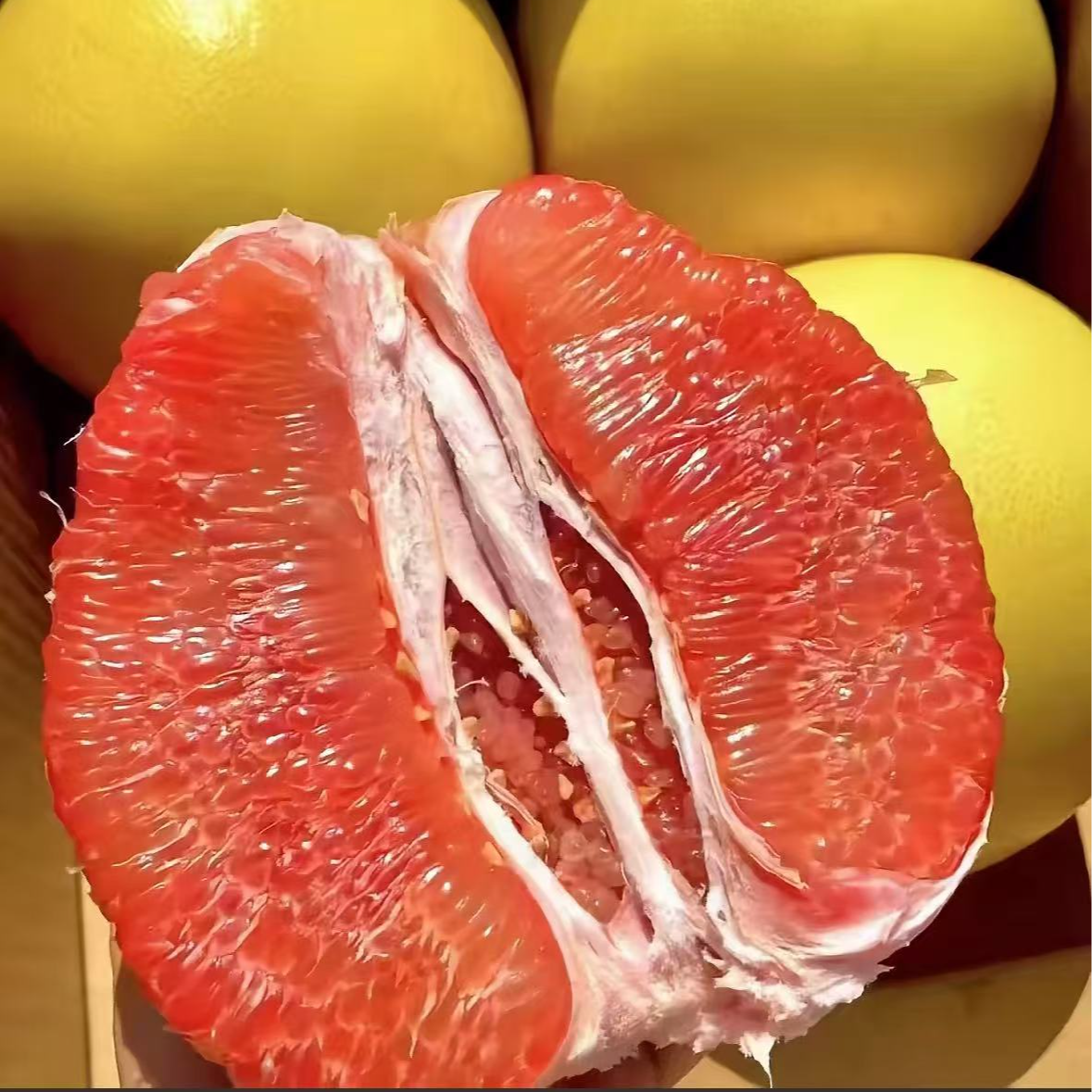 福建平河红心蜜柚 新鲜应季琯溪蜜柚红肉