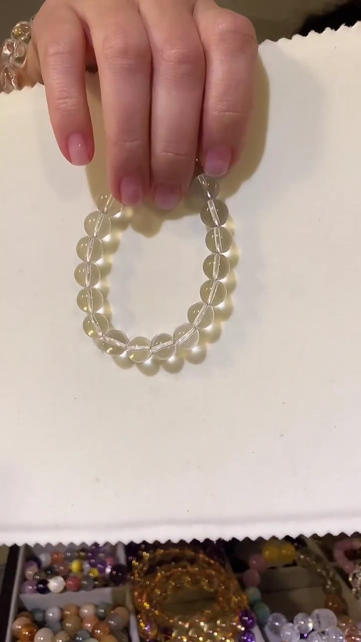 【闪购商品】水晶手链未镶嵌白水白水白水