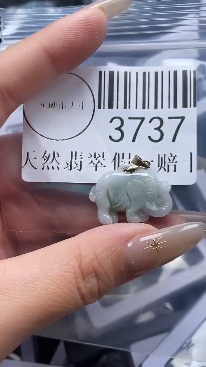 颈饰未镶嵌翡翠3737