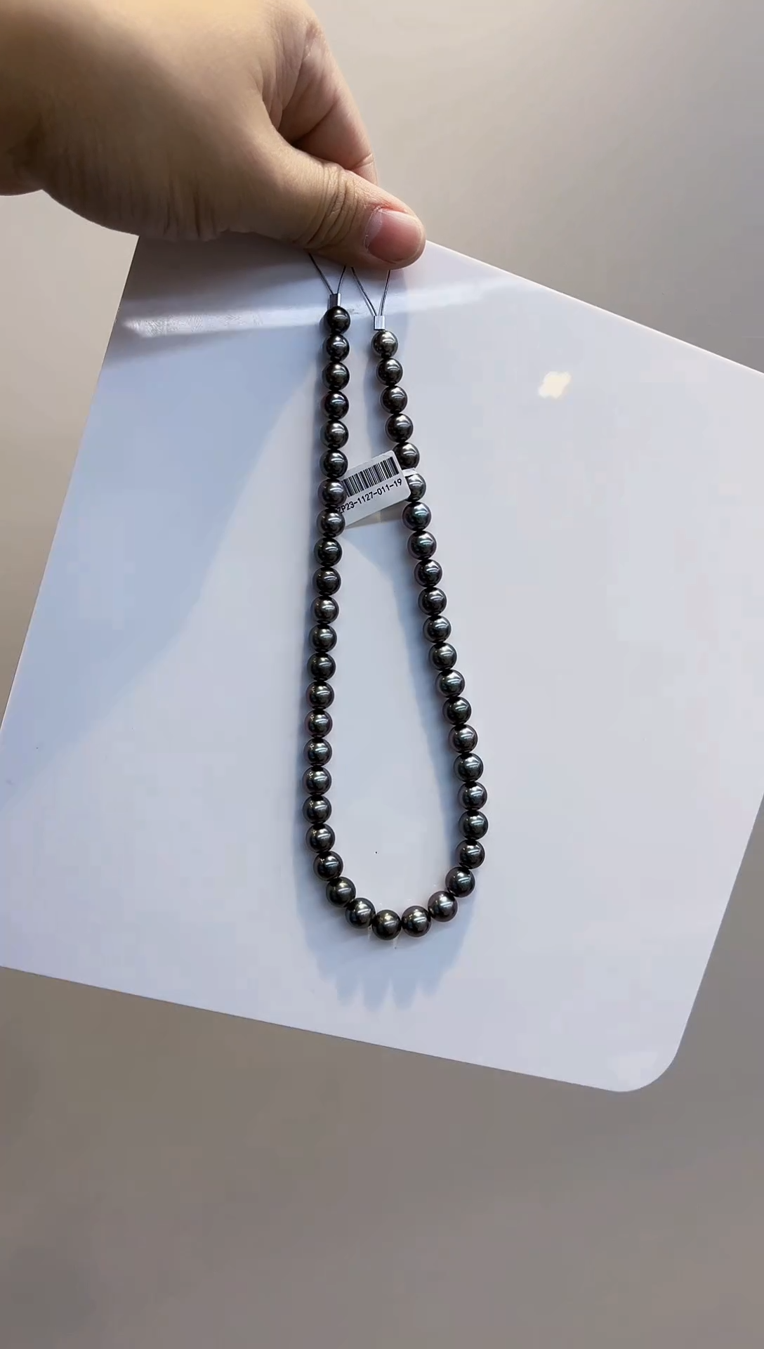 【闪购商品】海水珍珠颈饰银S925镶嵌至尊拉贡大溪地 68325402