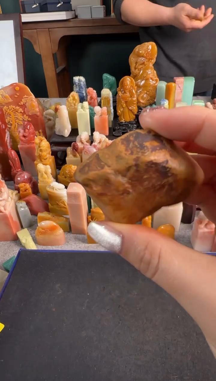 【闪购商品】青田石印石5168编号编号