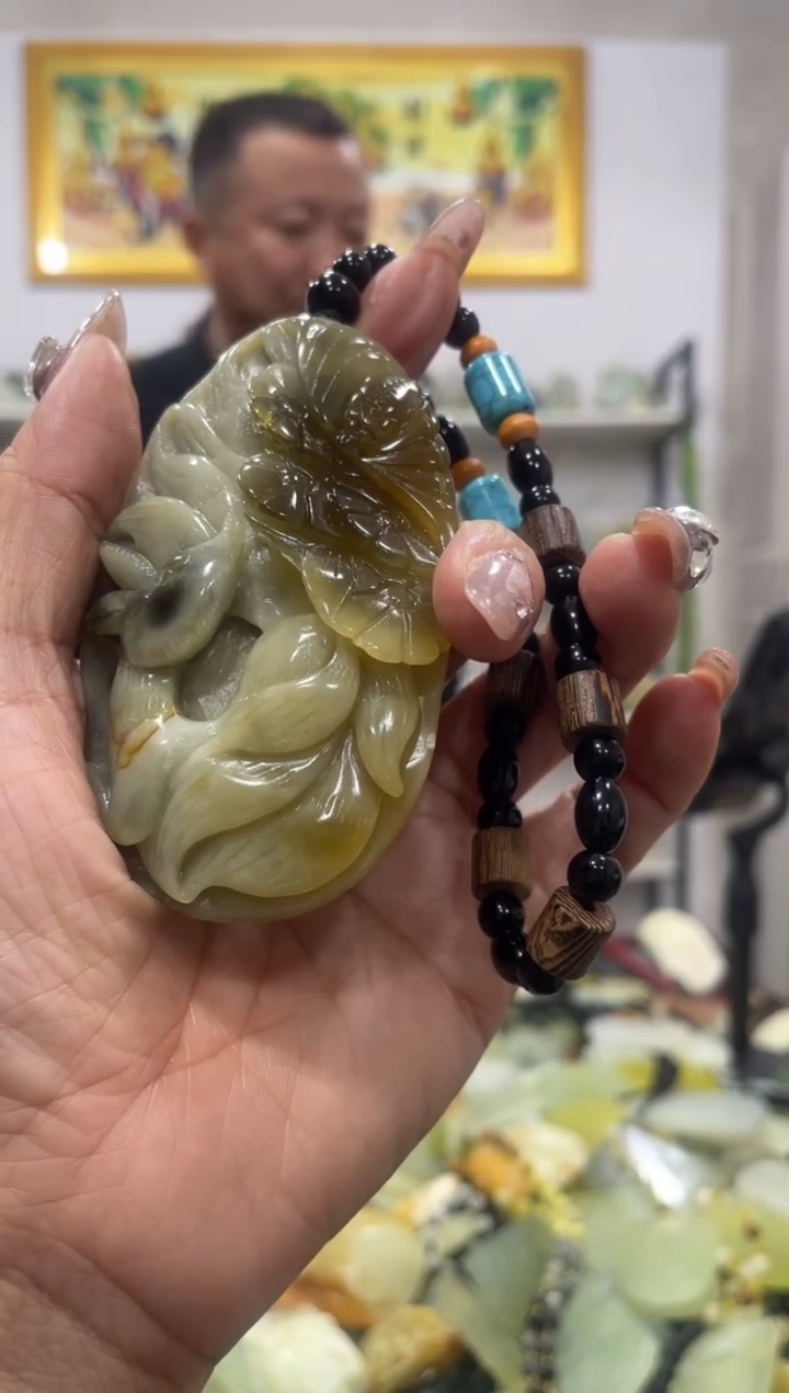 【闪购商品】岫玉手把未镶嵌             