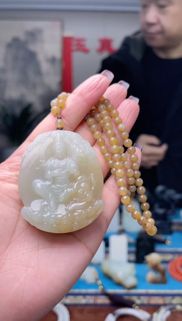 【闪购商品】和田玉挂件未镶嵌1