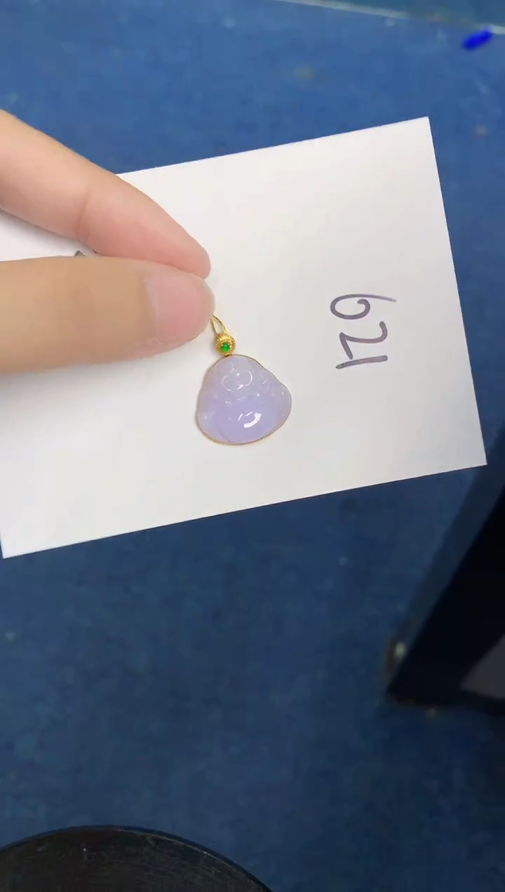 【闪购商品】翡翠颈饰18K金镶嵌000000000