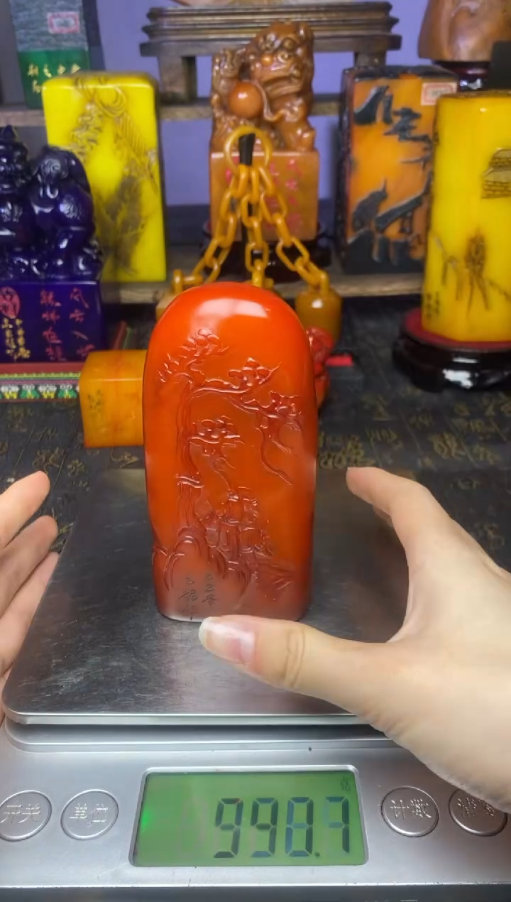 寿山石印石纯天然篆刻石料