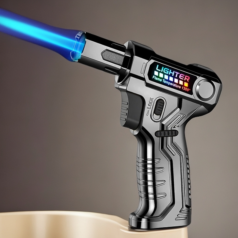 新款充电式启动打火机适合家用点艾灸烧猪毛户外烧烤防风点火器商品图