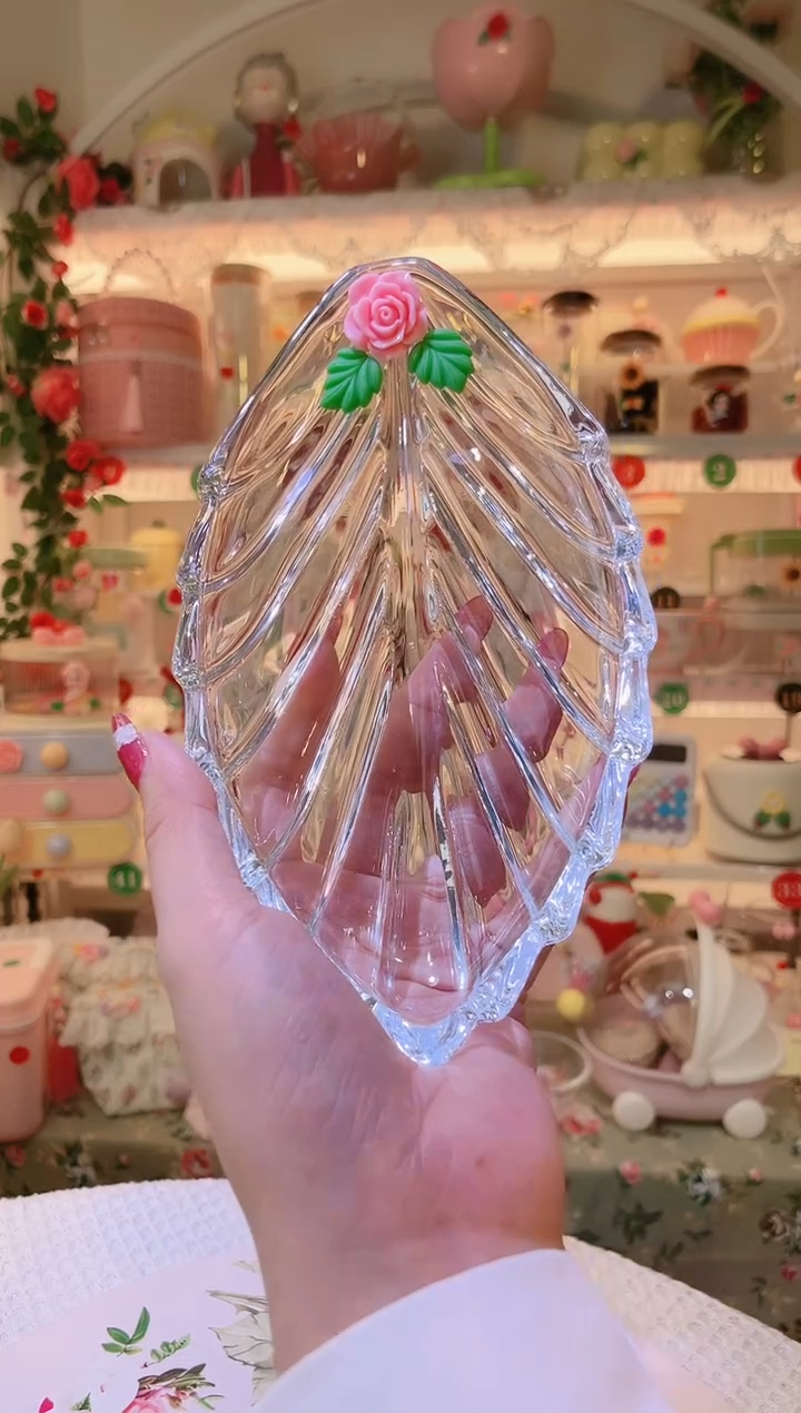 树叶盘—手工制作品质好！