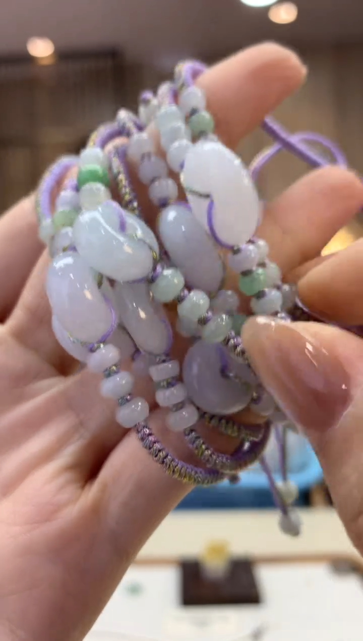 未镶嵌手绳翡翠手绳多样性发货1件