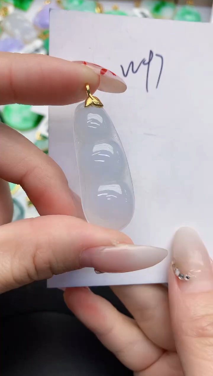 【闪购商品】翡翠颈饰18K金镶嵌000000000000