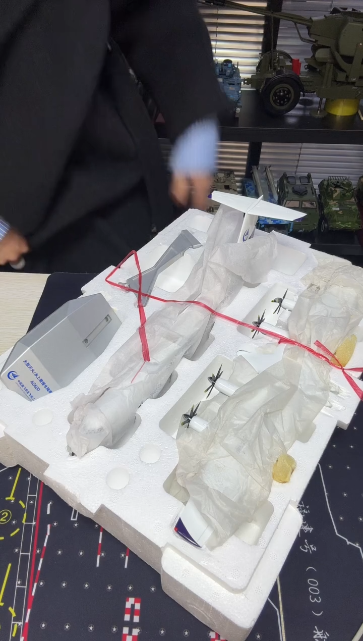 微瑕AG600合金飞模型