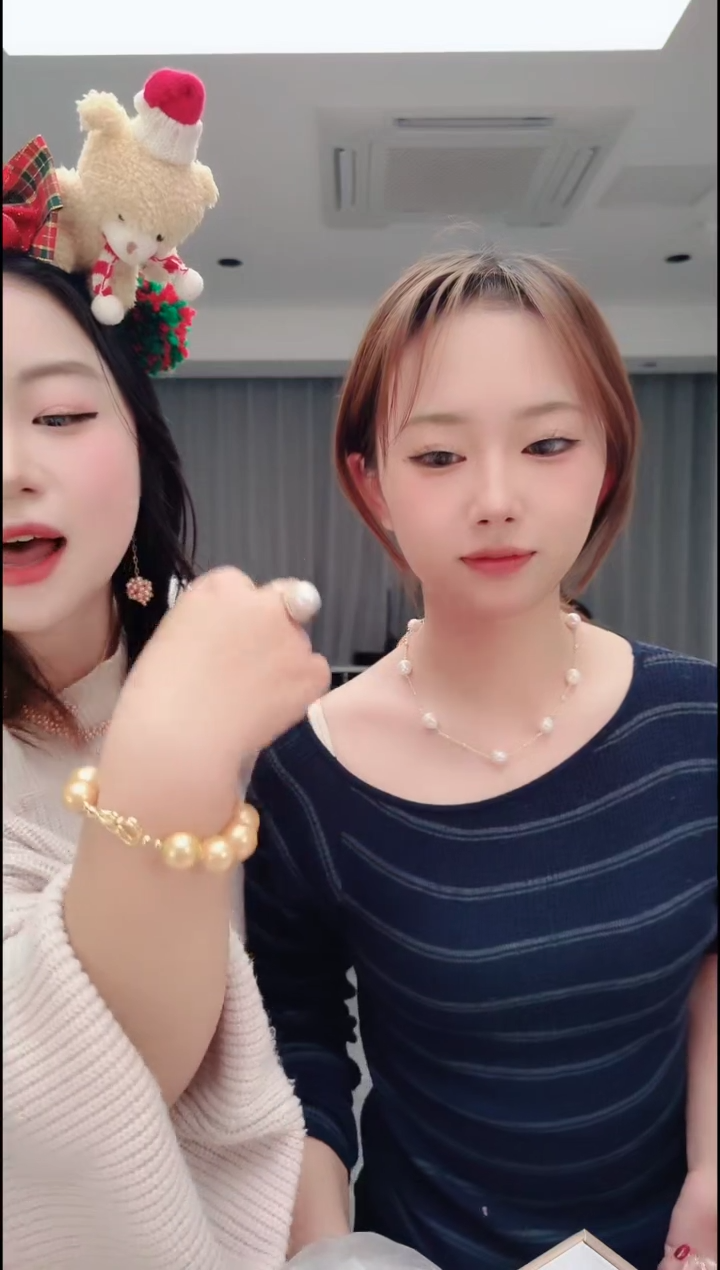 颈饰未镶嵌淡水珍珠2507满天星项链