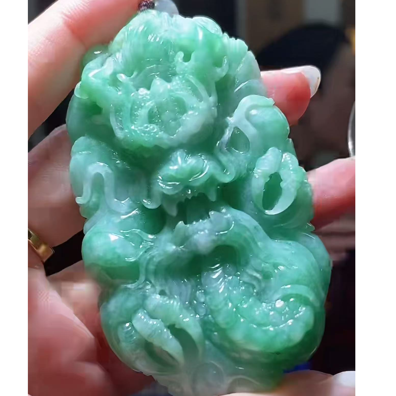 天然A货翡翠B-@@YQYC0214700