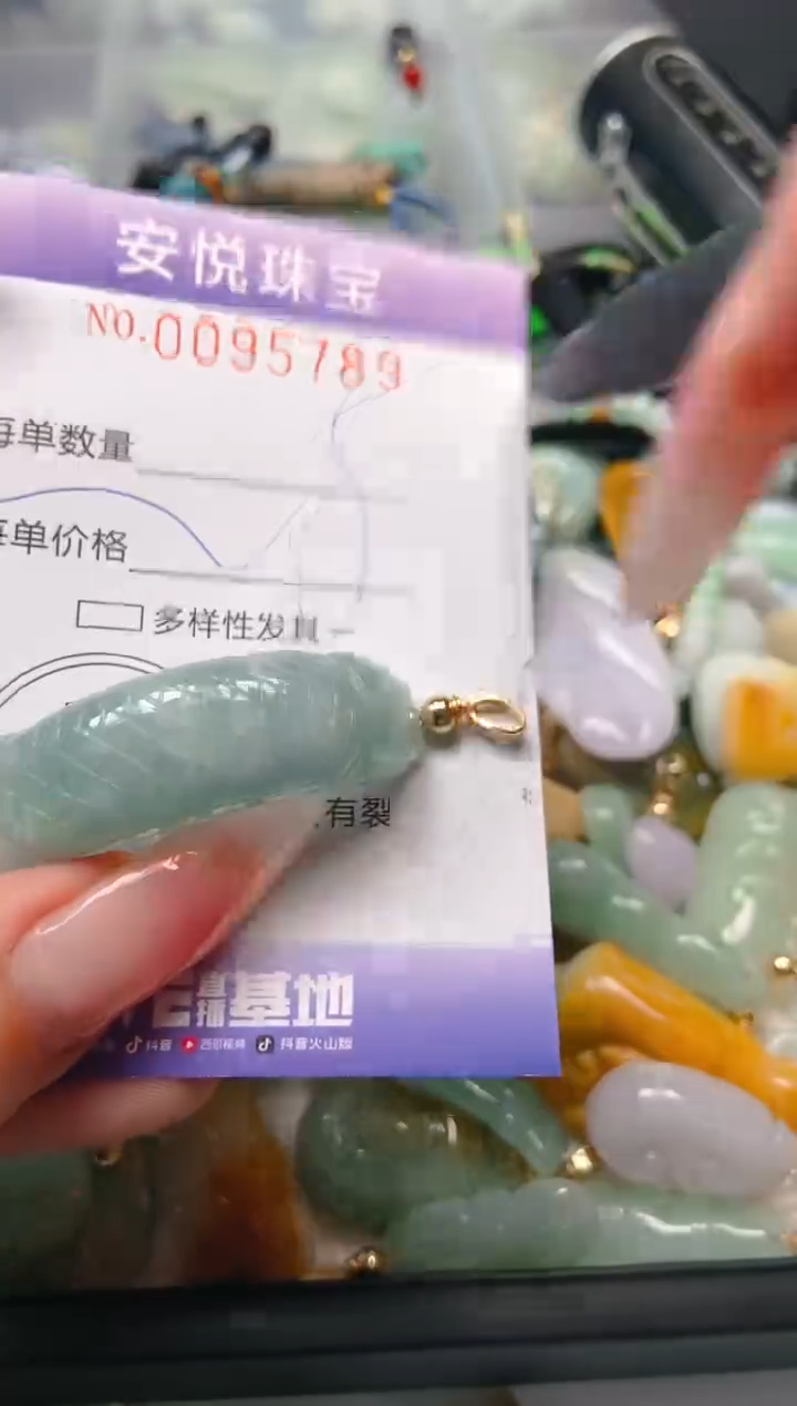 【闪购商品】翡翠颈饰未镶嵌闪购0095789