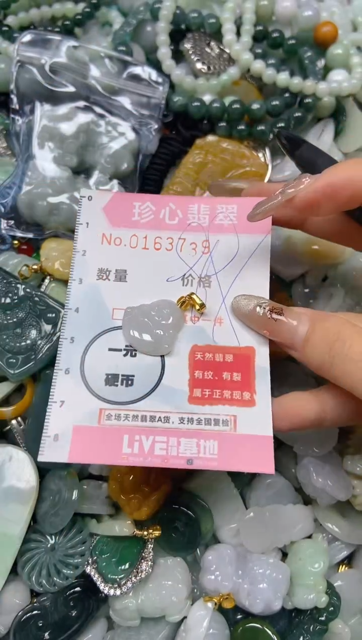 【闪购商品】翡翠颈饰未镶嵌闪购0163739