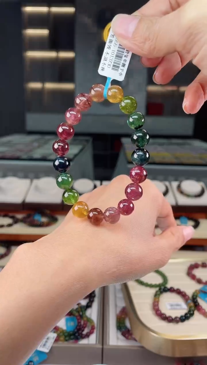 【闪购商品】碧玺单圈手串未镶嵌（多样性发一条）Q