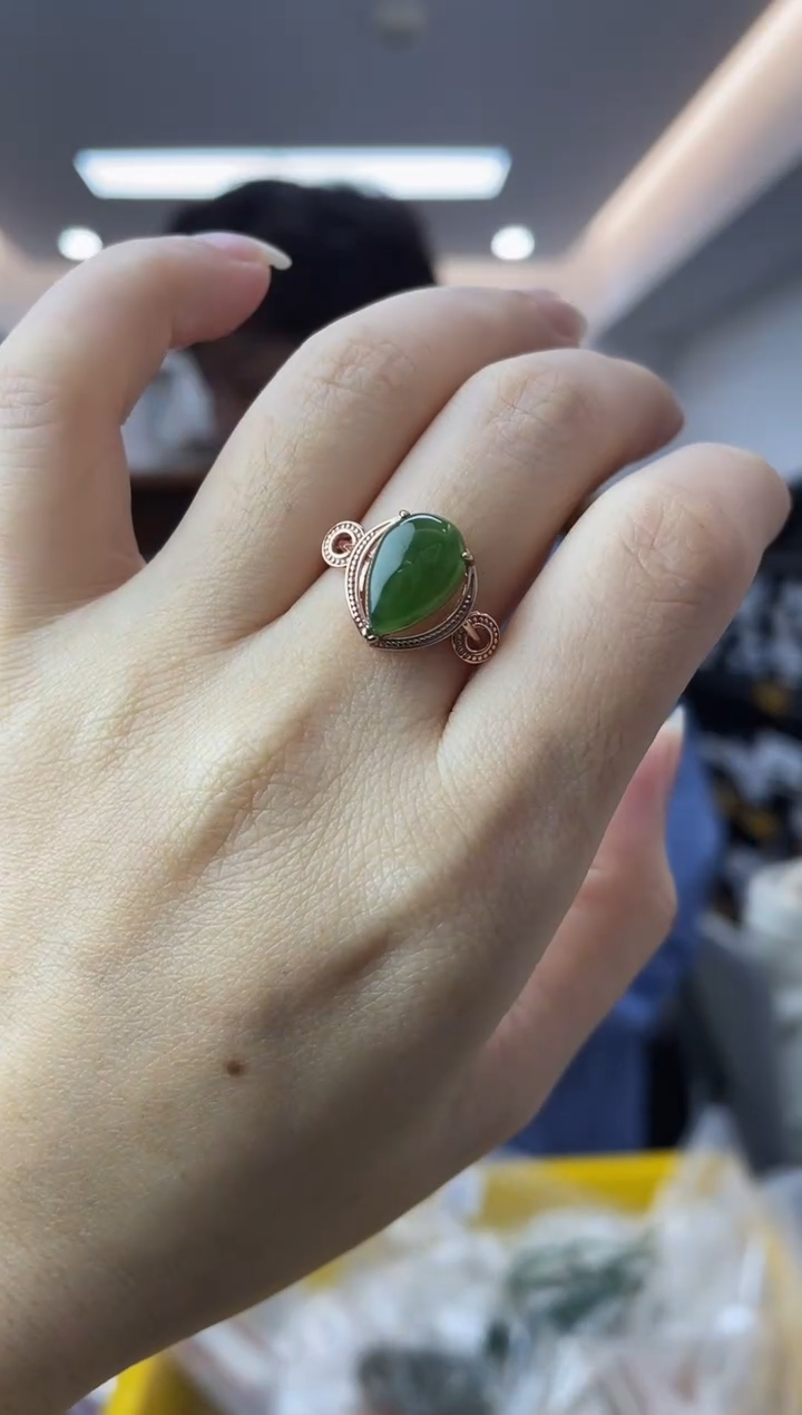 【闪购商品】和田玉·银S925镶嵌多样性一件发货