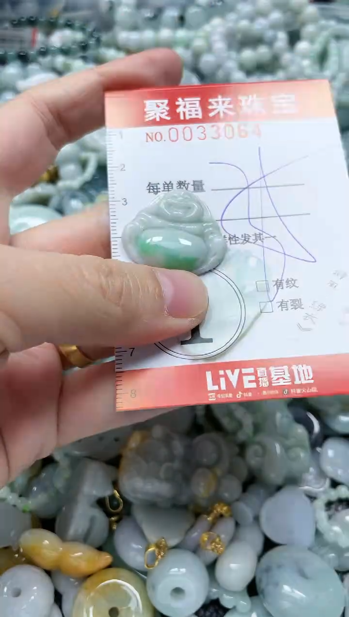 【闪购商品】翡翠颈饰未镶嵌闪购0033064