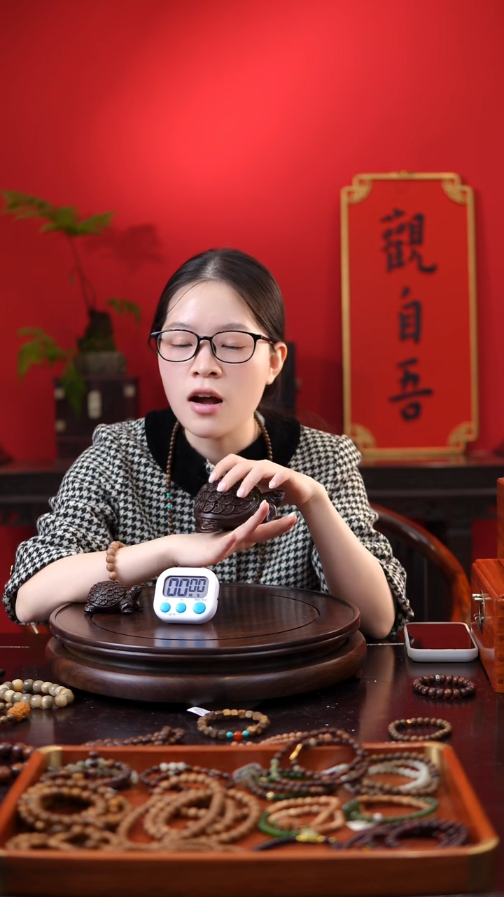 菩提手串/手链乐*檀木金钱龟