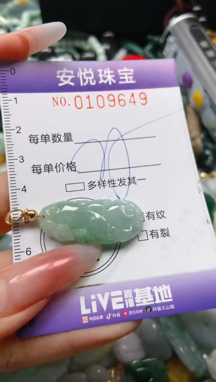 【闪购商品】翡翠颈饰未镶嵌闪购0109649